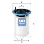 UFI Kütusefilter 26.079.00