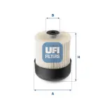 UFI Kütusefilter 26.115.00