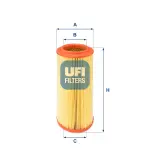 Õhufilter 27.257.00