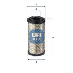 Õhufilter 27.A05.00