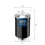 UFI Kütusefilter 31.500.00