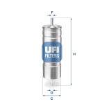 UFI Kütusefilter 31.508.00