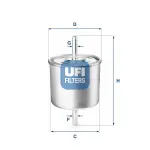 UFI Kütusefilter 31.514.00