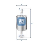 UFI Kütusefilter 31.515.00
