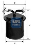 UFI Kütusefilter 31.541.00