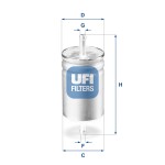 UFI Kütusefilter 31.611.00