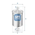 UFI  Kütusefilter 31.710.00