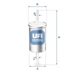 UFI Kütusefilter 31.769.00