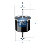 UFI Kütusefilter 31.811.00