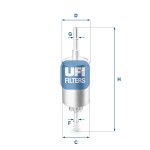 UFI Kütusefilter 31.844.00