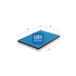 UFI Filter,  salongiõhk ARGENTIUM 34.224.00