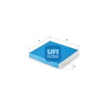 UFI Filter,  salongiõhk ARGENTIUM 34.274.00