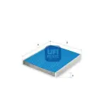 UFI Filter,  salongiõhk ARGENTIUM 34.314.00