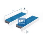 UFI Filter,  salongiõhk ARGENTIUM 34.404.00