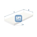 UFI Filter,  salongiõhk 53.024.00