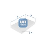 UFI Filter,  salongiõhk 53.038.00