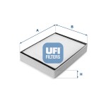 UFI Filter,  salongiõhk 53.077.00