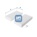 UFI Filter,  salongiõhk 53.108.00
