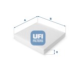 UFI Filter,  salongiõhk 53.123.00