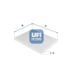 UFI Filter,  salongiõhk 53.124.00