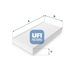 UFI Filter,  salongiõhk 53.136.00