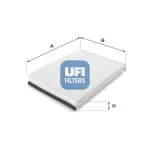 UFI Filter,  salongiõhk 53.137.00