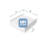 UFI Filter,  salongiõhk 53.157.00