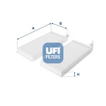 UFI Filter,  salongiõhk 53.164.00