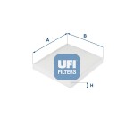UFI Filter,  salongiõhk 53.243.00