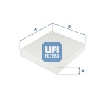 UFI Filter,  salongiõhk 53.254.00