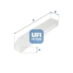UFI Filter,  salongiõhk 53.257.00