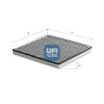 UFI Filter,  salongiõhk 54.120.00