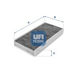 UFI Filter,  salongiõhk 54.142.00