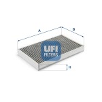 UFI Filter,  salongiõhk 54.155.00