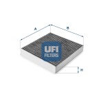 UFI Filter,  salongiõhk 54.167.00