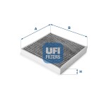 UFI Filter,  salongiõhk 54.223.00