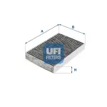 UFI Filter,  salongiõhk 54.285.00