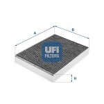 UFI Filter,  salongiõhk 54.293.00