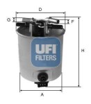 UFI Kütusefilter 55.393.00