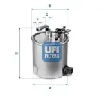 UFI Kütusefilter 55.394.00