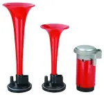 Fanfaar pasun (suruõhu, 12V, 160/207mm, topelt; plastik)