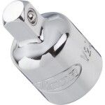 adapter 3/8 tolli (10 mm) ruut ∙ 1/4 tolli (6,3 mm) ruut ∙ 27 mm