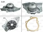 VALEO Veepump,  mootori jahutus 506117
