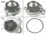 VALEO Veepump,  mootori jahutus 506132