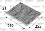 Filter,  salongiõhk VALEO PROTECT 698688