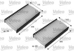  Filter,salongiõhk VALEO ESSENTIAL 698735