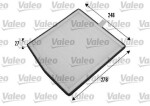 Filter,  salongiõhk VALEO ESSENTIAL 698771