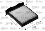  Filter,salongiõhk VALEO ESSENTIAL 698817