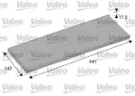Filter,  salongiõhk VALEO ESSENTIAL 698858