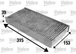 Filter,  salongiõhk VALEO PROTECT 698884